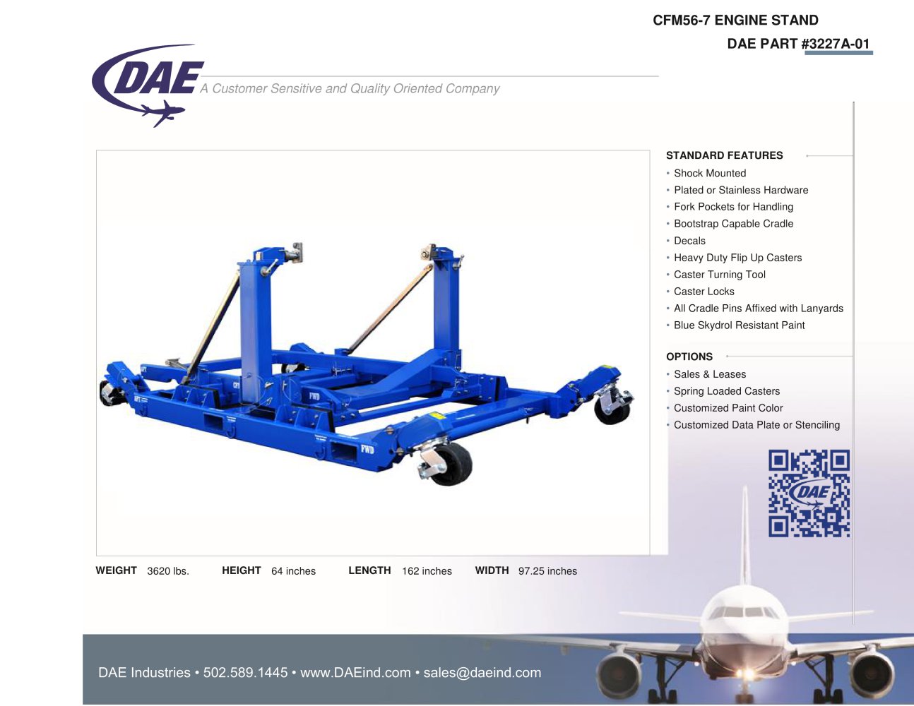 CFM56-7 ENGINE STAND - 1 / 1 Pages