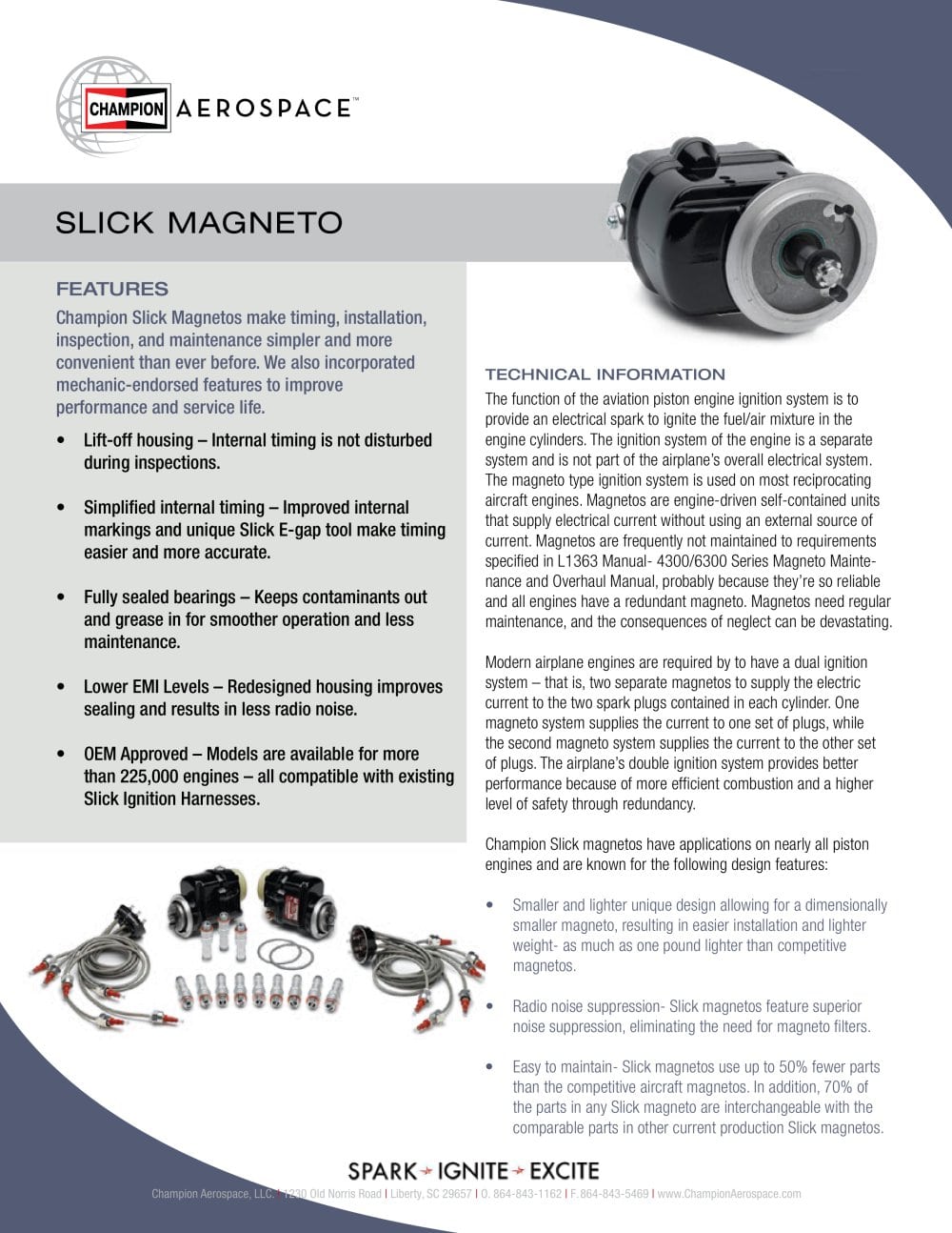 SLICK MAGNETO - 1 / 2 Pages