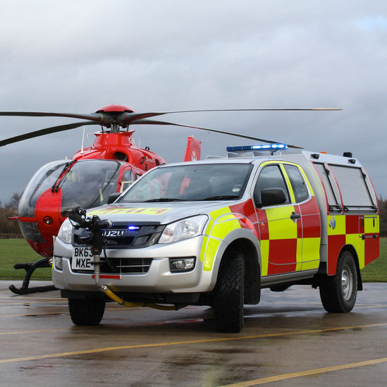 Veículo de comando TACR3 TERBERG FIRE AND RESCUE DIVISION