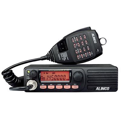 Rádio DR B185HT HE Alinco VHF UHF para avião