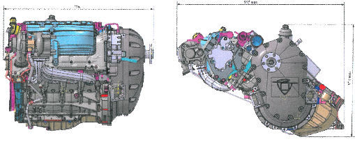 Ae300 Engine Kolbenmotor / 100 - 300ch - AE300/AE330 - Austro Engine GmbH - 100 ...