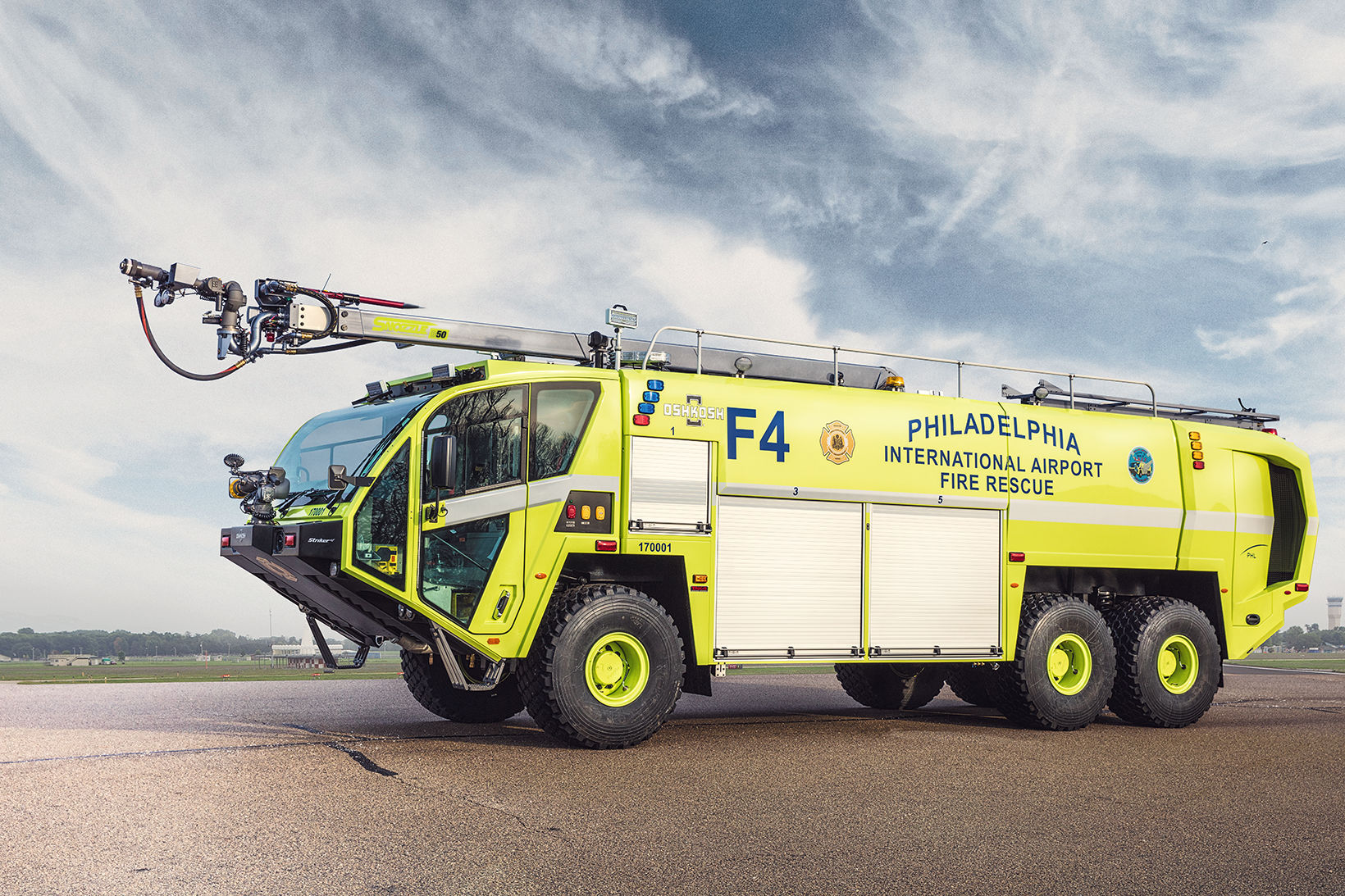 Löschfahrzeug für Flughafen für Flughafen Oshkosh Airport Products 6x6