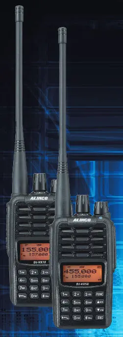 Funkgerat Dj Vx10 50 Alinco Vhf Uhf Fur Flugzeuge
