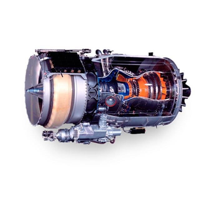 Turboreaktor / 0 - 100kN - HTF7 series - Itp aero - für Linienflugzeuge