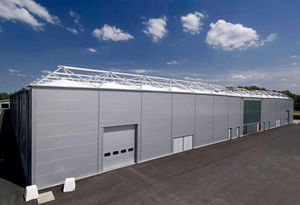 Hangar für Flugzeug 1
