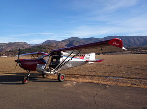 Ultraleichtflugzeug für die Landwirtschaft