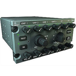 UHF-Transceiver / Audiofenster / für Hubschrauber / für Schalttafeleinbau
