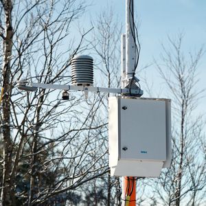 Wetterstation für Flughäfen / embedded