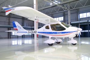 Zweisitzer-Sportflugzeug