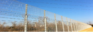 Zaun für Flughafen