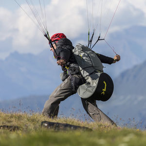 Gurtzeug fur freien Flug / für Gleitschirm