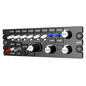 Audiofenster / für Flugzeuge / für Schalttafeleinbau