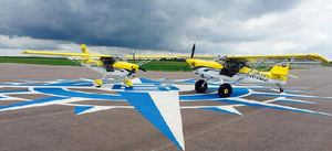 einmotoriges Flugzeug 1