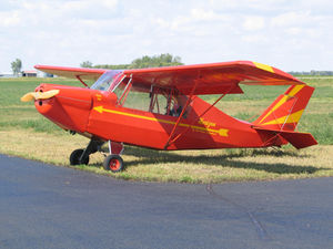 einmotoriges Flugzeug 1