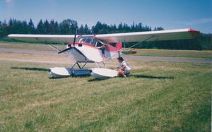 Einsitzer-Ultraleichtflugzeug