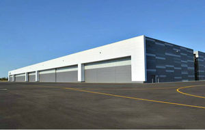 Hangar für Flugzeug 1
