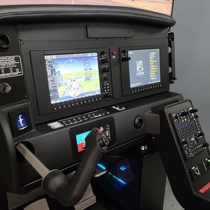 Simulator für Flugzeuge