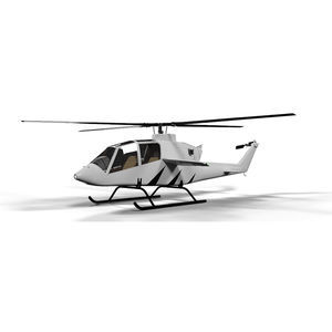 Zweisitzer-Hubschrauber 1