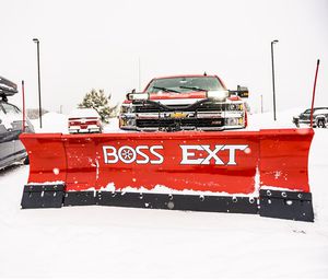 Schneepflugklinge für Rollfeld