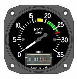 analoger Tachometer 1