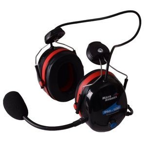 Headset für Motorschirm