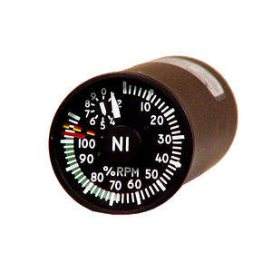 analoger Tachometer