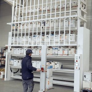 vertikales Lagersystem