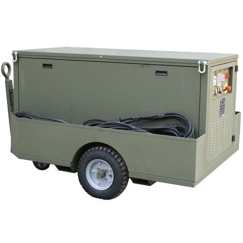 Bodenstrom-Aggregat / Diesel - ST28.115 - EFFETI S.R.L. - mobil / anhängermontiert / Rollfeld
