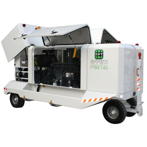 Bodenstrom-Aggregat / Diesel - FT99.90 - EFFETI S.R.L. - mobil / anhängermontiert / Rollfeld