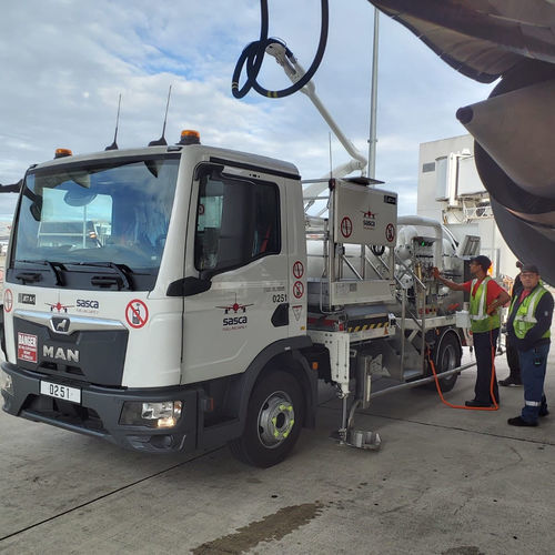 Treibstoffspender für Flughafen - MAN TGL 8.160 - FLUID TRANSFER INTERNATIONAL LTD. - LKW-montiert