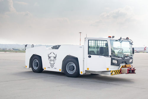 Schlepptraktor - BISON D 1000 - GOLDHOFER AKTIENGESELLSCHAFT - für Flugzeug / elektrisch / mit Schleppstange