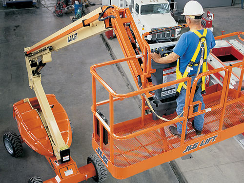 Arbeitshebebühne - EC600SJ - JLG EMEA BV - teleskopisch / Einmast / für Flughafen