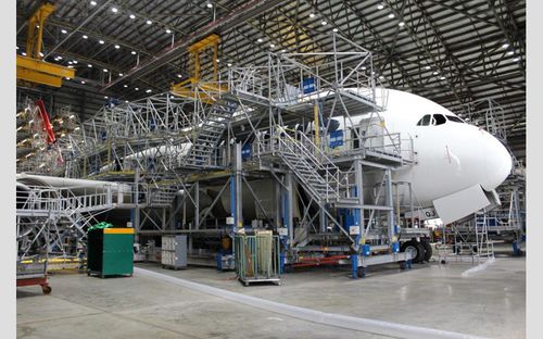 Flugzeugdock für Flugzeuge - NIJL AIRCRAFT DOCKING B.V. - für Flugzeugheck / für den Rumpf / für die Nase des Flugzeugs