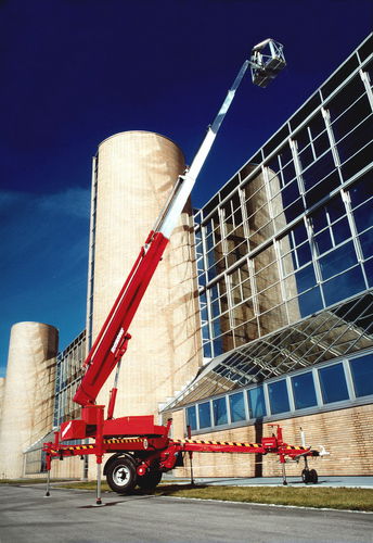 Arbeitshebebühne - DENKA DK7MK21 - ROTHLEHNER ARBEITSBÜHNEN GMBH - teleskopisch / Knickarm / mastmontiert