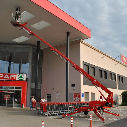Arbeitshebebühne - EUROPE TM16TJ - ROTHLEHNER ARBEITSBÜHNEN GMBH - Arbeit / Säulen / teleskopisch
