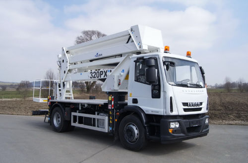 Arbeitshebebühne - E320PXJ COMFORT - ROTHLEHNER ARBEITSBÜHNEN GMBH - teleskopisch / Knickarm / für Flughafen