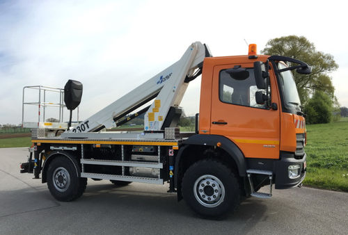 Arbeitshebebühne - GSR B230T COMPACT - ROTHLEHNER ARBEITSBÜHNEN GMBH - Säulen / teleskopisch / für Flughafen