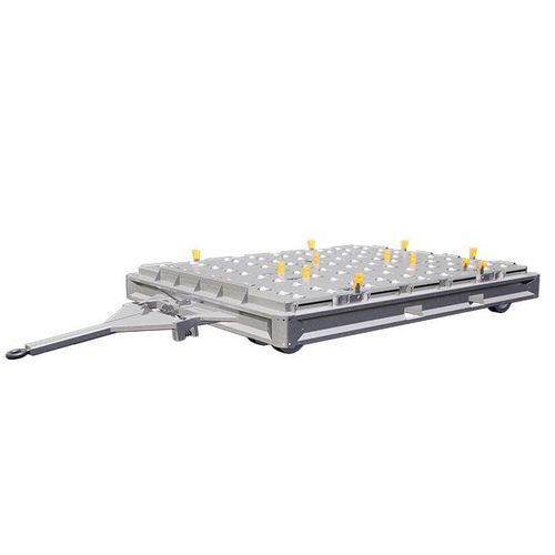 Anhänger für Palette - PD-20 - SACO AIRPORT EQUIPMENT - Baumaschinentransporter / 2-Achsen / für Flughafen
