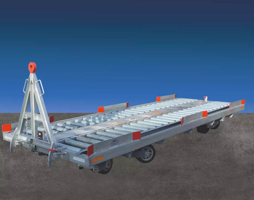 Anhänger für Palette - PD14000 - TIMSAN - Baumaschinentransporter / 4-Achsen / für Flughafen