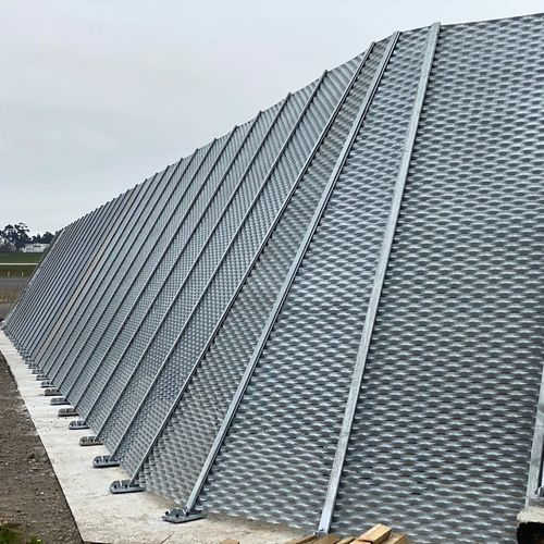 Blast-Schutzzaun für Flughafen - LIS - VALIS ENGINEERING - Metall