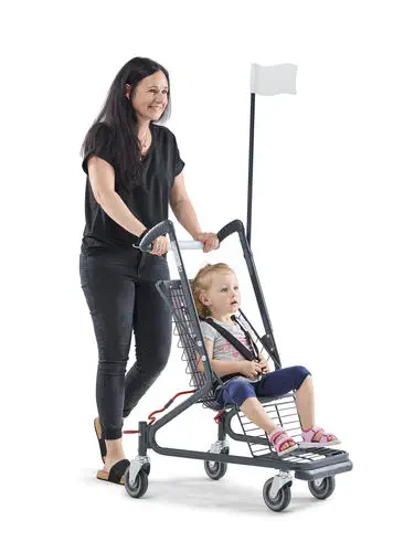 KEDSUM Faltbare Sackkarre & Reise-Kinderwagen - Traglast 131,5 Kg, Klappbar Auf 45x31 Cm, Für Autositz, Gepäck & Umzug