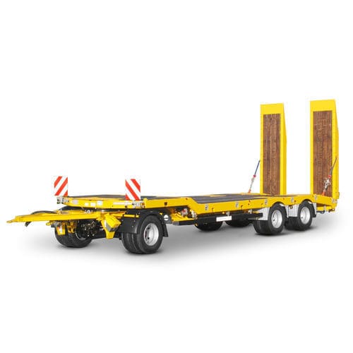 Anhänger für ULD - WILHELM SCHWARZMÜLLER GMBH - 3-Achsen / mit schwenkbarer Frontalachse / mit Drehplateau