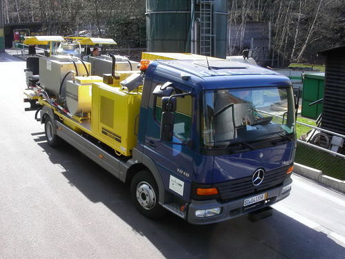 Markiermaschine mit Eigenantrieb - GP 2000 Airless - Winter Markiertechnik GmbH - für Farben / für Rollfeld