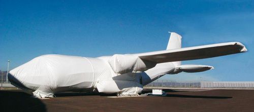 Schutzplane für Flugzeug - LOSBERGER SAS - für Ruderhaus / für Tragflächen