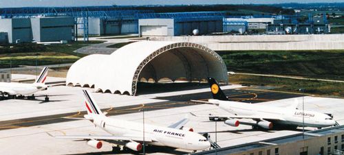 Hangar für Flugzeug - LOSBERGER SAS - für Flughafen