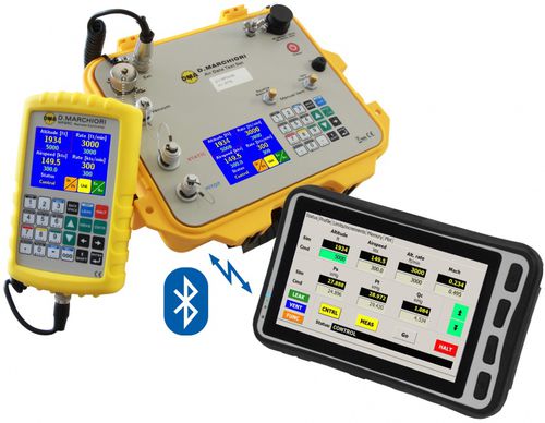 Testgerät / statisches Pitot Rohr - MPS43B - D.MARCHIORI SRL - Luftfahrt / digital / kompakt