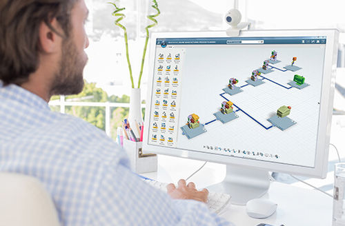 Planungssoftware - DELMIA  - DASSAULT SYSTEMES - Test / Modellierung / Fertigung