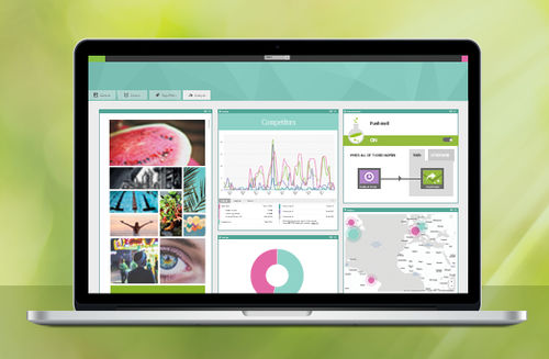 Management-Software - NETVIBES - DASSAULT SYSTEMES - Datenanalyse / für Auto Pilot / für die Luftfahrt