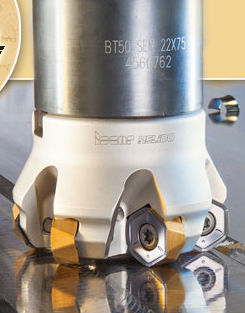 Hartmetallfräser - H606 - ISCAR FRANCE - für Stahl / Wendeplatten / für die Luftfahrt