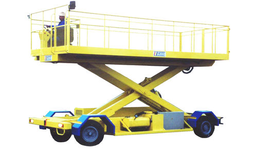 Scherenhebebühne - NEOTEC - für Flugzeug / für Flughafen